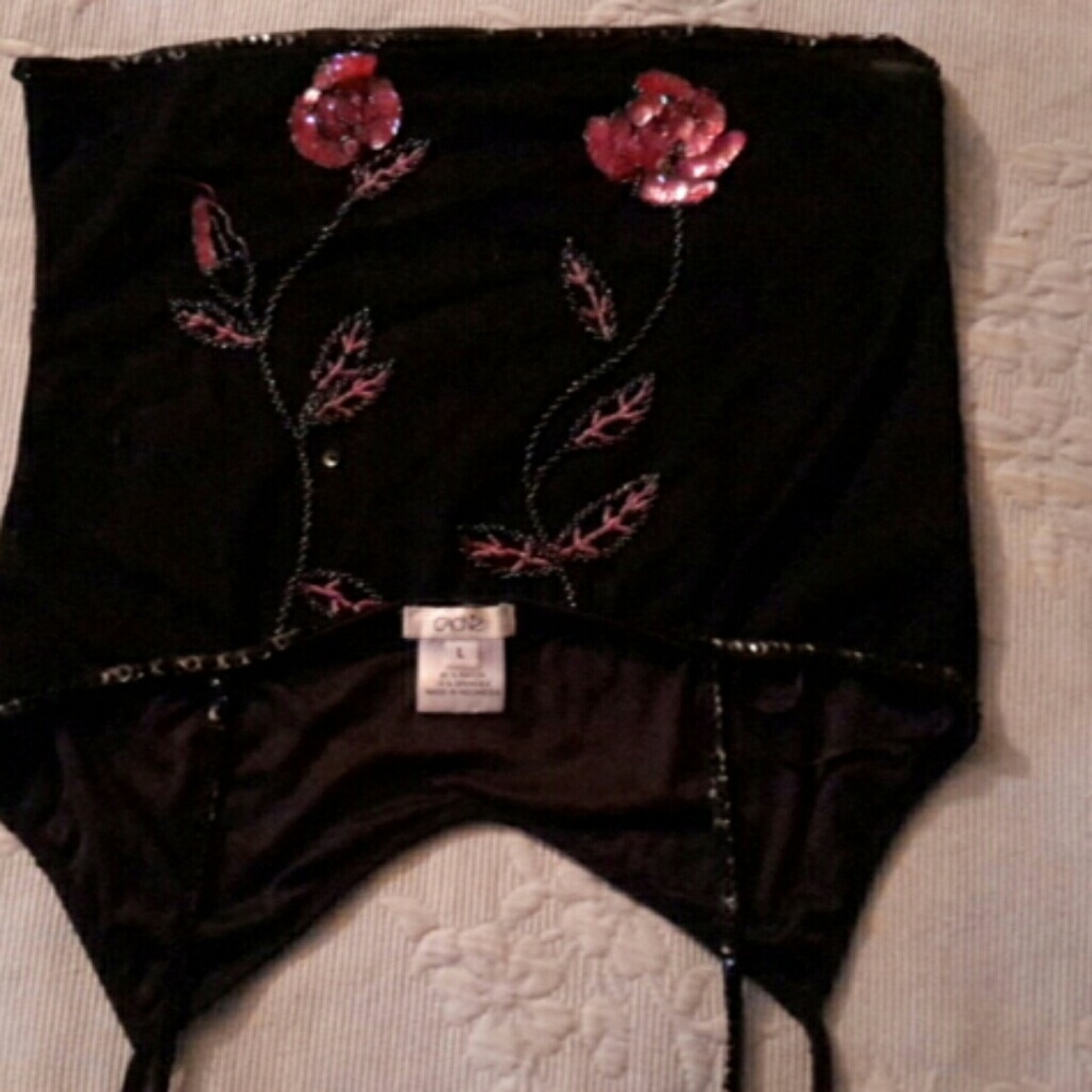 Cache top sequined - Picture 2 of 2